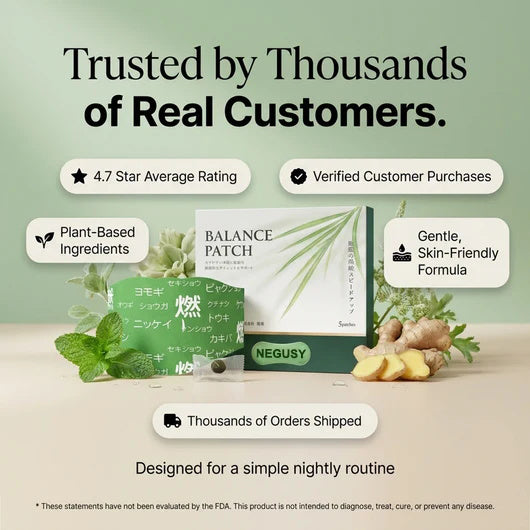 NEGUSY™ Japanese Herbal Balance Patch
