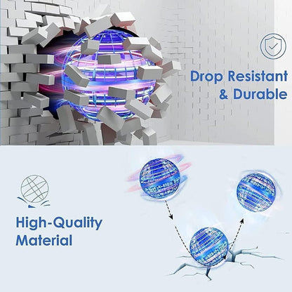 🔥LAST DAY 50% OFF  🌀 Flying Orb Ball – Magic Hovering Drone Toy for Kids & Adults! 🎉