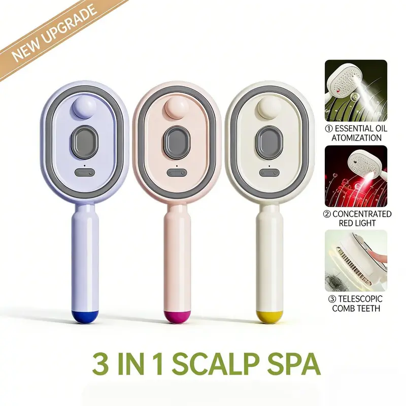 🔥 Last Day 50% OFF 🔥 Mist, Massage & Refresh Your Hair In One Comb
