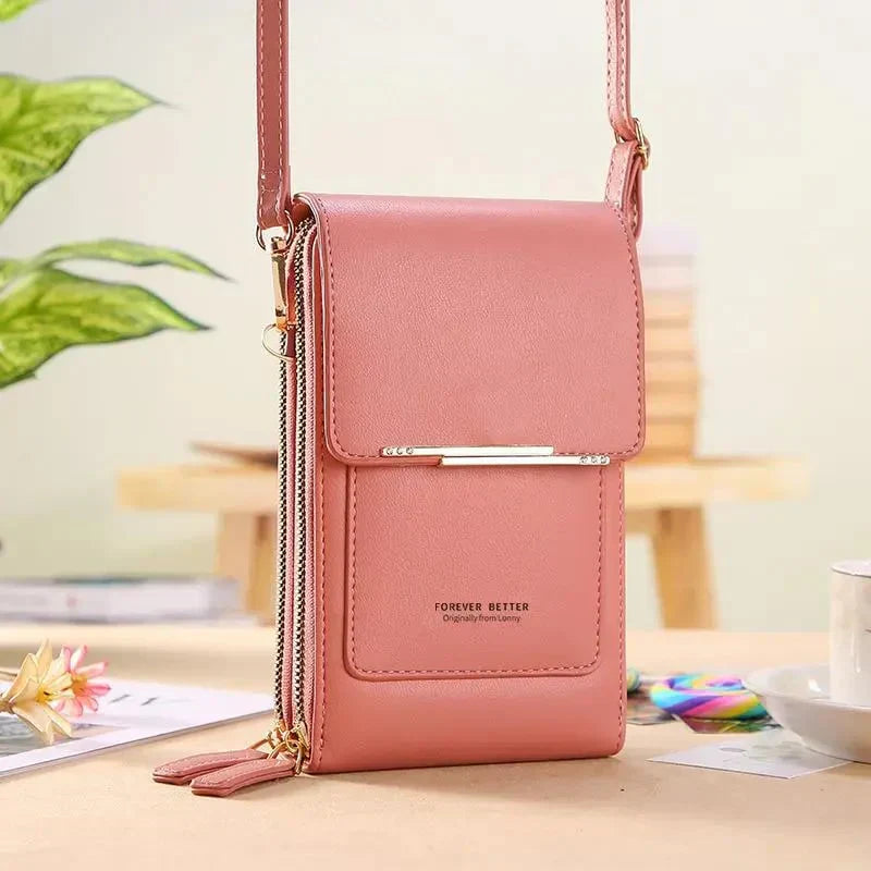 🔥Last Day Buy 1 Get 1 Free $14.99 Each🔥Simple And Elegant Women's Touchscreen Crossbody Phone Wallet