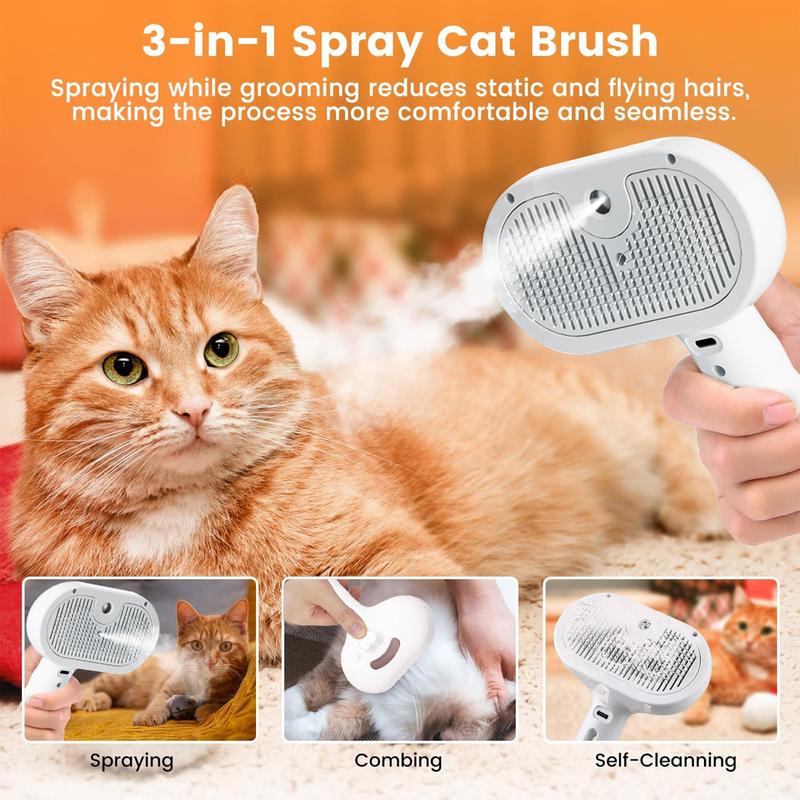 🔥Last Day Buy 1 Get 1 Free $19.99 Each🔥Premium pet brush with steam function