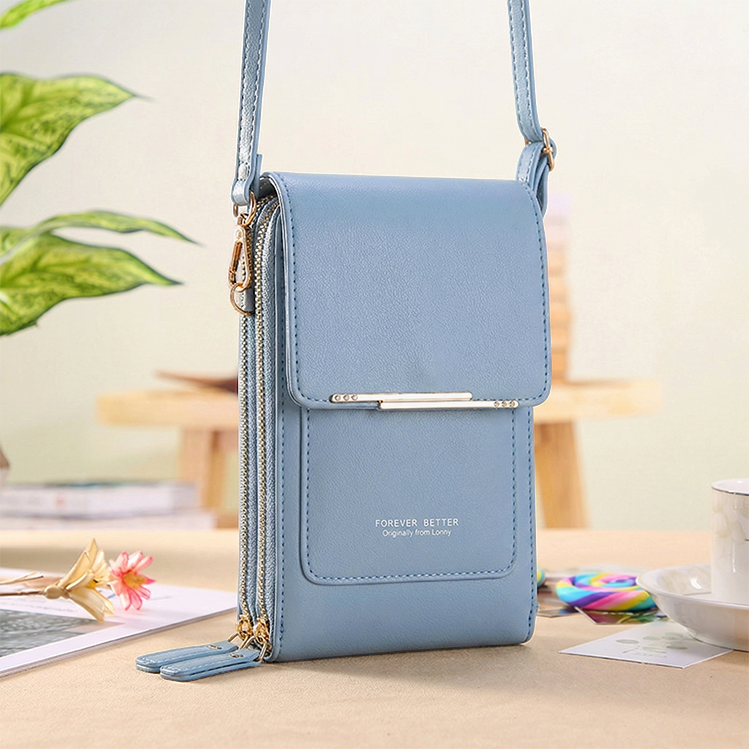🔥Last Day Buy 1 Get 1 Free $14.99 Each🔥Simple And Elegant Women's Touchscreen Crossbody Phone Wallet