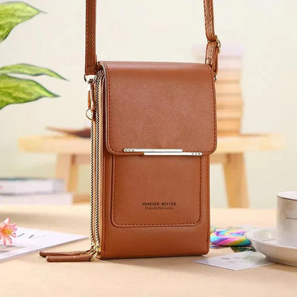 🔥Last Day Buy 1 Get 1 Free $14.99 Each🔥Simple And Elegant Women's Touchscreen Crossbody Phone Wallet