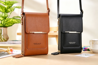 🔥Last Day Buy 1 Get 1 Free $14.99 Each🔥Simple And Elegant Women's Touchscreen Crossbody Phone Wallet