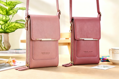 🔥Last Day Buy 1 Get 1 Free $14.99 Each🔥Simple And Elegant Women's Touchscreen Crossbody Phone Wallet