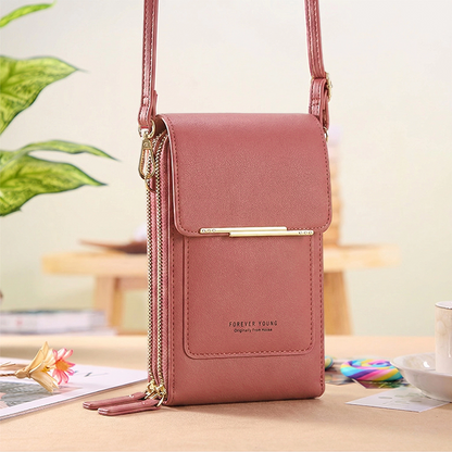 🔥Last Day Buy 1 Get 1 Free $14.99 Each🔥Simple And Elegant Women's Touchscreen Crossbody Phone Wallet