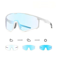 C12 Glossy White / Blue Photochromic