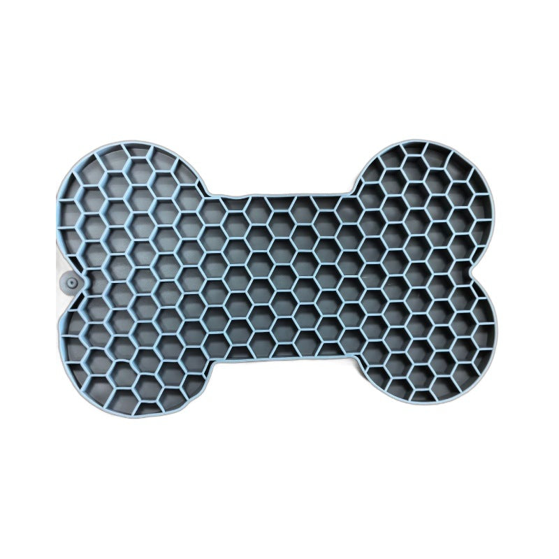 Calming Dog Lick Mat Slow Feeder – Anxiety Relief, BPA-Free Silicone, Strong Suction (for Dogs & Cats)