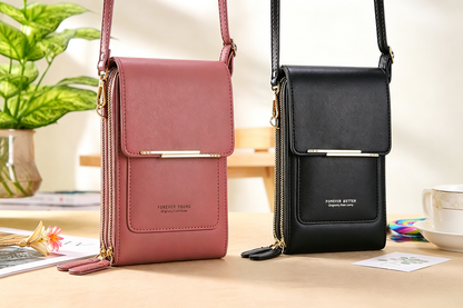 🔥Last Day Buy 1 Get 1 Free $14.99 Each🔥Simple And Elegant Women's Touchscreen Crossbody Phone Wallet