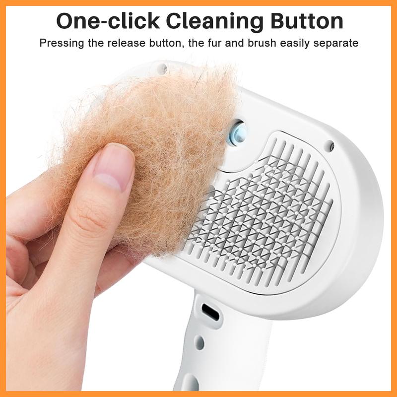 🔥Last Day Buy 1 Get 1 Free $19.99 Each🔥Premium pet brush with steam function