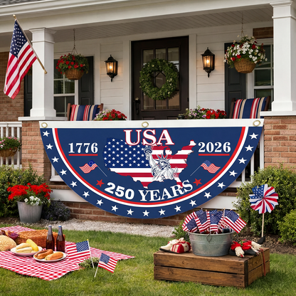 250th Anniversary USA Fan Flag