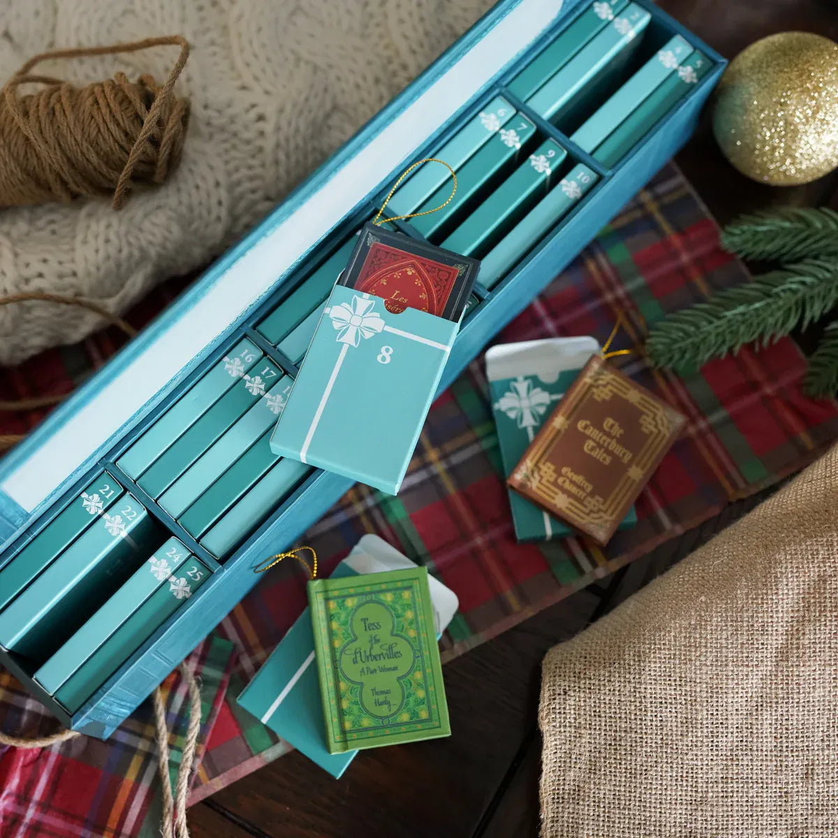 Mini Book Ornament Advent-Ready for All Celebrations🎄✨-Limited Time 50%OFF 🔥