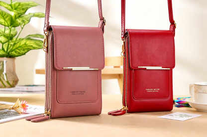 🔥Last Day Buy 1 Get 1 Free $14.99 Each🔥Simple And Elegant Women's Touchscreen Crossbody Phone Wallet