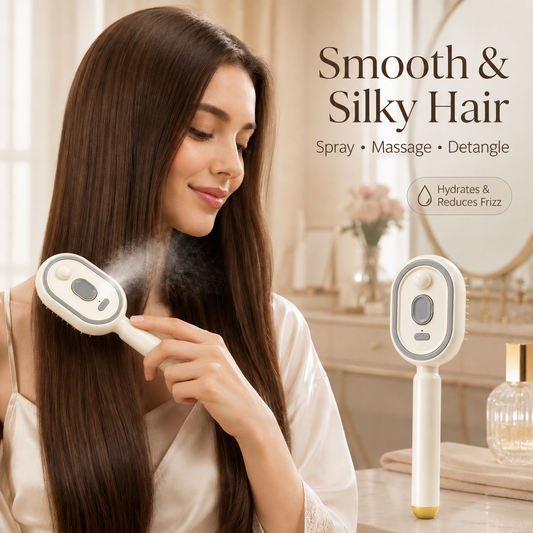 🔥 Last Day 50% OFF 🔥 Mist, Massage & Refresh Your Hair In One Comb