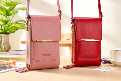 🔥Last Day Buy 1 Get 1 Free $14.99 Each🔥Simple And Elegant Women's Touchscreen Crossbody Phone Wallet