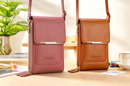 🔥Last Day Buy 1 Get 1 Free $14.99 Each🔥Simple And Elegant Women's Touchscreen Crossbody Phone Wallet