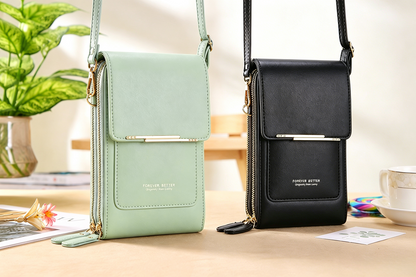🔥Last Day Buy 1 Get 1 Free $14.99 Each🔥Simple And Elegant Women's Touchscreen Crossbody Phone Wallet