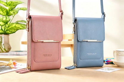 🔥Last Day Buy 1 Get 1 Free $14.99 Each🔥Simple And Elegant Women's Touchscreen Crossbody Phone Wallet