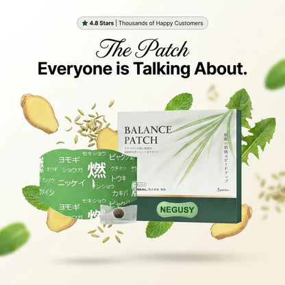 NEGUSY™ Japanese Herbal Balance Patch
