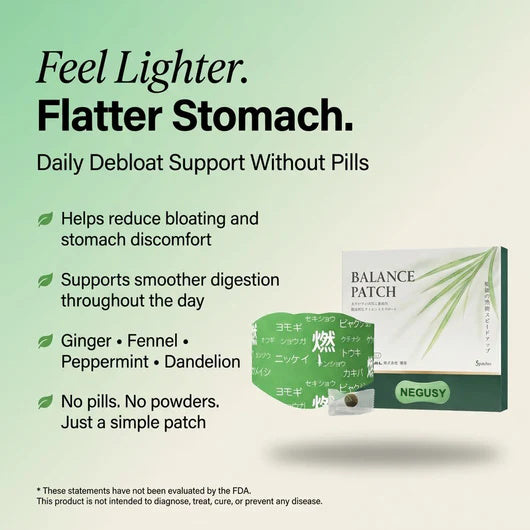 NEGUSY™ Japanese Herbal Balance Patch