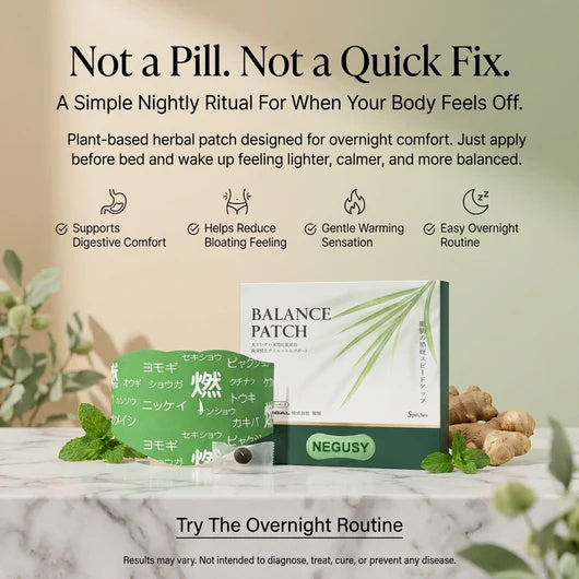 NEGUSY™ Japanese Herbal Balance Patch