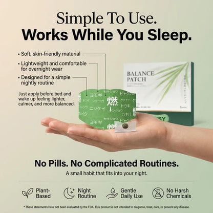 NEGUSY™ Japanese Herbal Balance Patch
