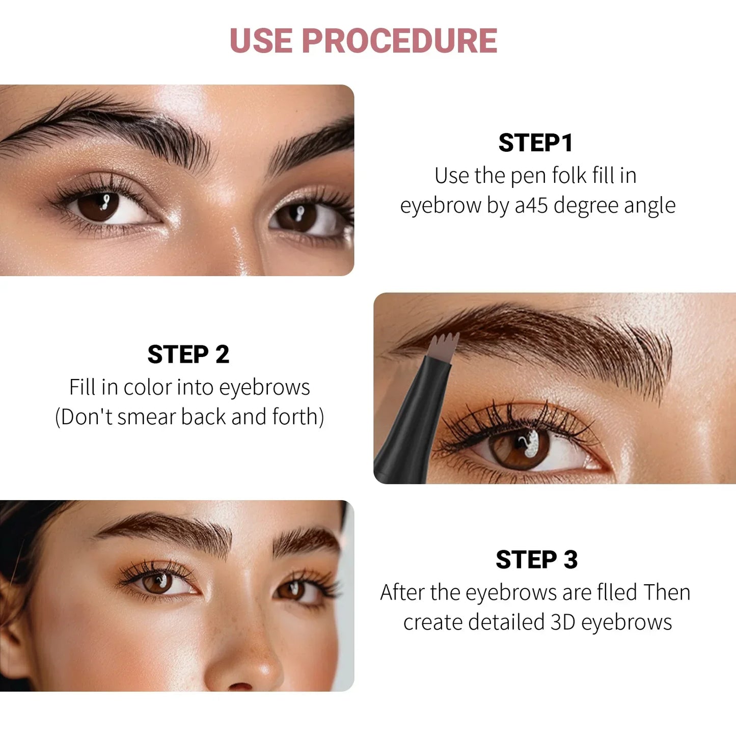 🔥Last Day Buy 1 Get 1 Free $10.99 Each🔥Natural Brow Beauty Pen