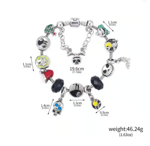 🎃Must-Have Halloween Charm Bracelet – Limited Edition Gift 🎁