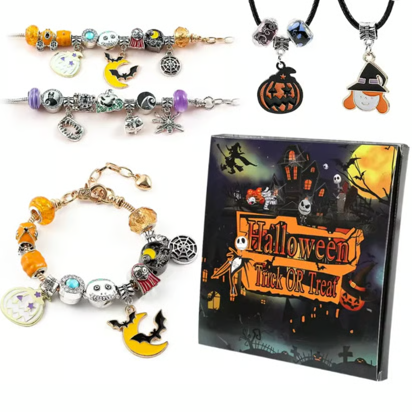 🎃Must-Have Halloween Charm Bracelet – Limited Edition Gift 🎁
