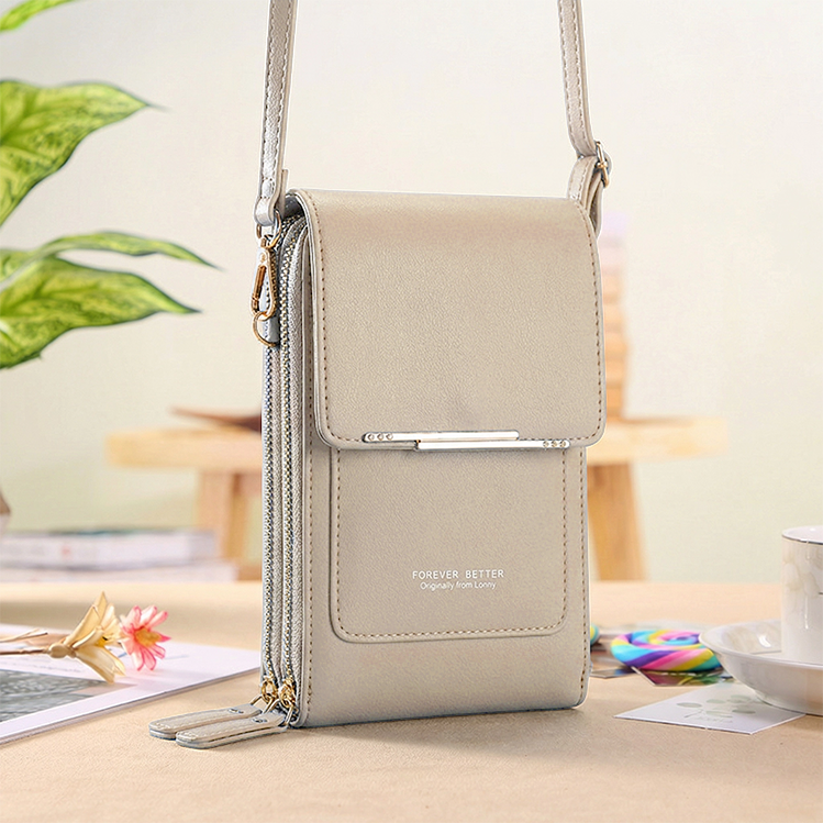 🔥Last Day Buy 1 Get 1 Free $14.99 Each🔥Simple And Elegant Women's Touchscreen Crossbody Phone Wallet