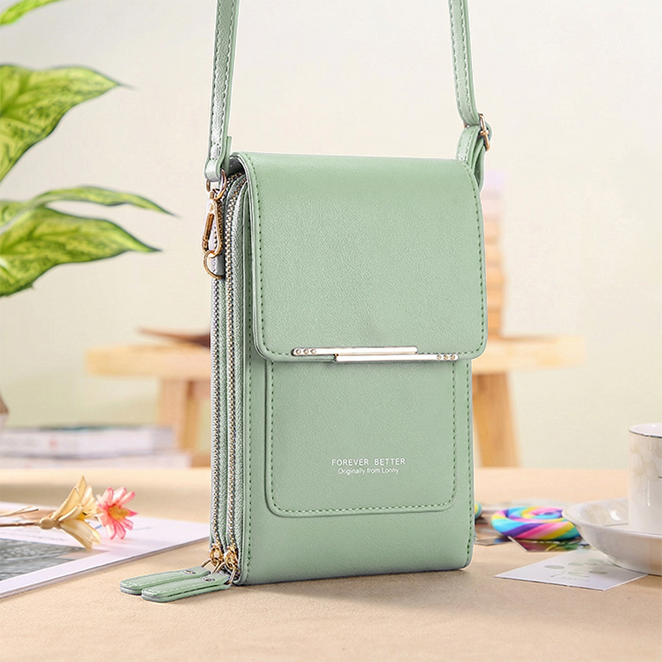 🔥Last Day Buy 1 Get 1 Free $14.99 Each🔥Simple And Elegant Women's Touchscreen Crossbody Phone Wallet